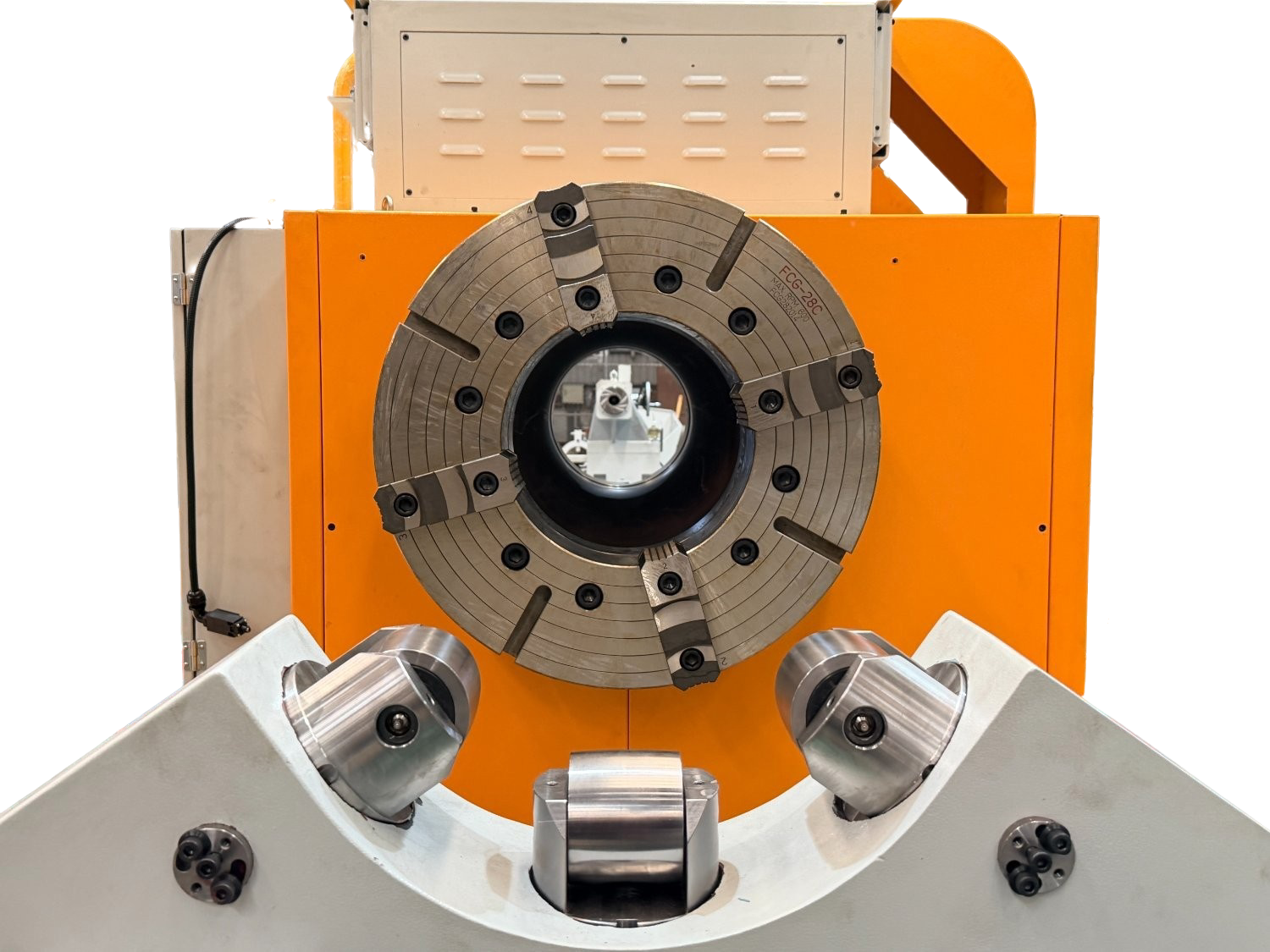 Rear Chuck and Hydraulic Support