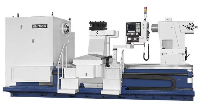 CNC 巨型四軌車床（床寬52”）